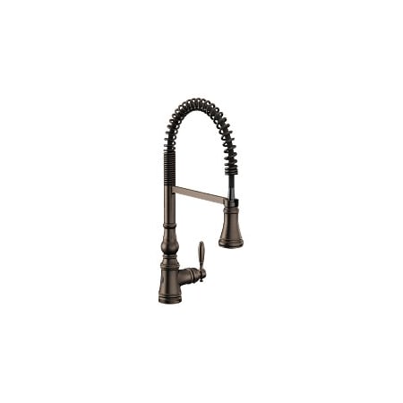 Moen Weymouth One-Handle Kitchen Faucet in Oil Rubbed Bronze S73104EWORB